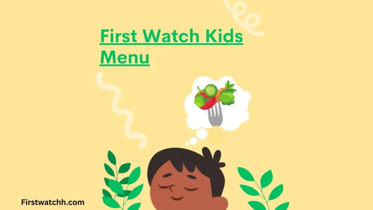 First Watch Kids Menu 2025 | Fresh Flavors for Kids 1 First Watch Kids Menu
